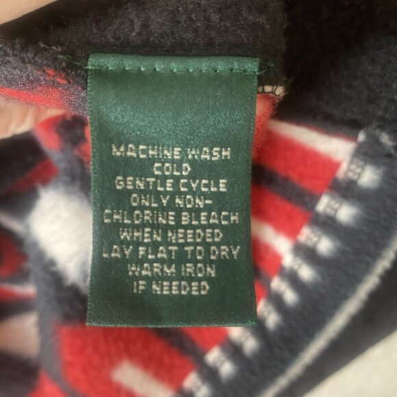 Lauren Ralph Lauren Active Southwest Fleece Cable Knit Jacket Womens XL Zip-Up L - Picture 7 of 10